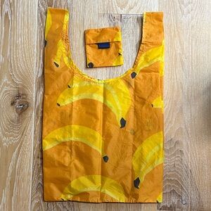 BAGGU Standard Baggu Tote with Carrying Pouch Banana graphic